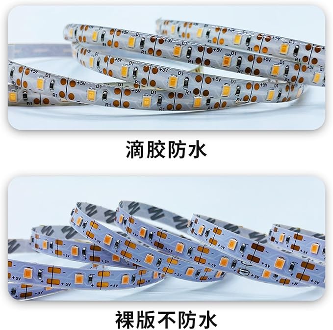 Led Light Strip 2835 Plant Growth Light 5V Waterproof USB Full Spectrum Vegetable Flower Succulent supplementary Light Plant Light (Color : Touch Size : 1M not Waterproof)