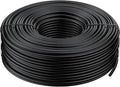 Pawfly 200 ft. 1/4 Drip Irrigation Tubing Black Distribution Tubing for Drip Irrigation System Polyethylene Drip Line Drip Irrigation Hose Tube for Quick-Connect Drip Irrigation Emitters