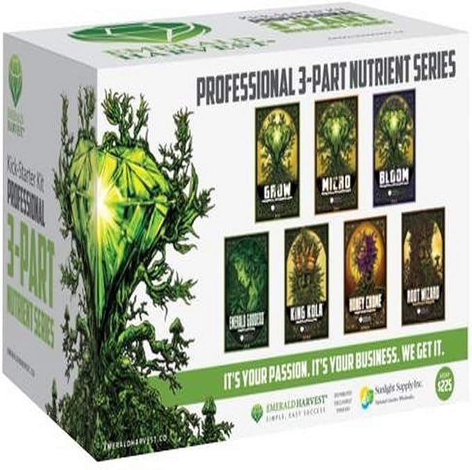 Emerald Harvest Kick-Starter Kit - 3 Part Base (1/Cs)
