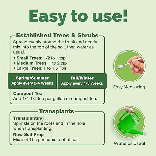 Root Stimulator for Trees – Prevents Transplant Shock with Beneficial Bacteria &amp Mycorrhizae for Rapid Root Establishment 16 oz