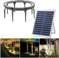 Garden Solar Lights LED Solar Landscape Spotlights for Big Tree Outdoor Ring Tree Light Made to Last(White LightPack of 8)