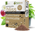 Vermiculite Bliss (16 Qts) - Organic Vermiculite for Gardening - 100% Natural Soil Amendment - Bulk Vermiculite for Plants Potting Soil &amp Seed Starting - Mixes with Garden Soil &amp Perlite for