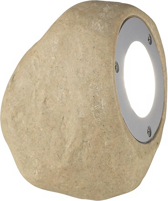 John Timberland Large Garden Landscape Rock Light