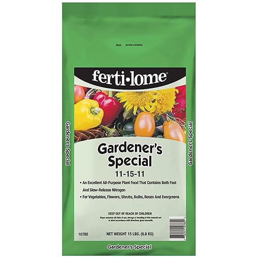 Fertilome (10785) Gardener's Special Plant Food 11-15-11 (15 lbs.)