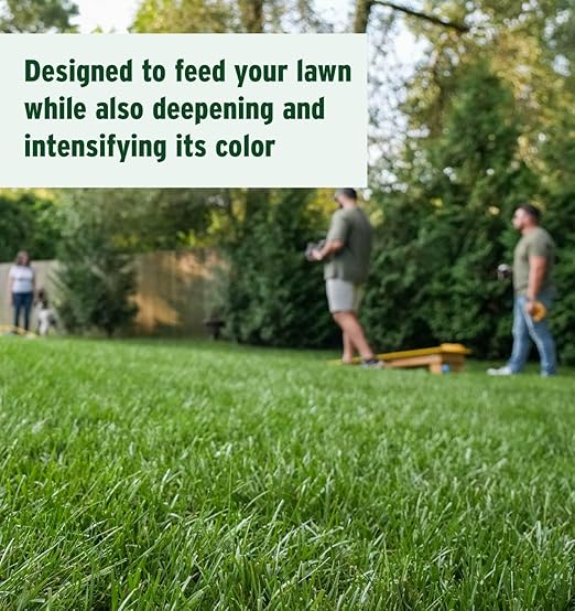 The Andersons Deep Green 24-0-11 Professional-Grade Lawn Fertilizer with 2% and Slow Release Nitrogen - Covers up to 1000 sq ft (40 lb)