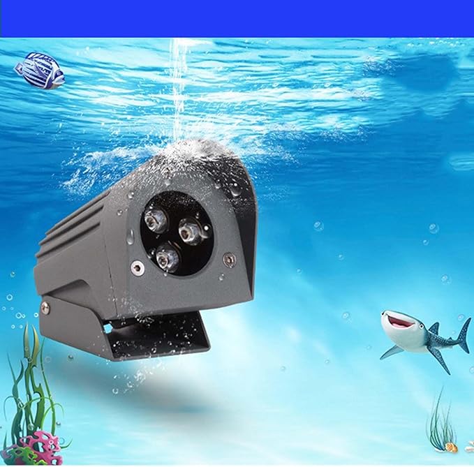 3pcs Led Spot Lights - Outdoor Adjustable Wall Wash Light IP67 LED Waterproof Narrow Beam Spotlight Garden Flood Light with Long Throw(Yellow)