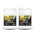 Organic Emulsifier &amp Miracle Neem Oil Bundle – Natural Wetting Agent Indoor/Outdoor Plant Care Vegetable Gardens Fruit Trees (32 oz)