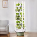 Indoor Hydroponics Growing System Smart Tower Garden with LED Grow Light 5-Layer Hydroponic Herb Garden Kit for Home Efficient Soil-Less Planting &amp Easy Setup