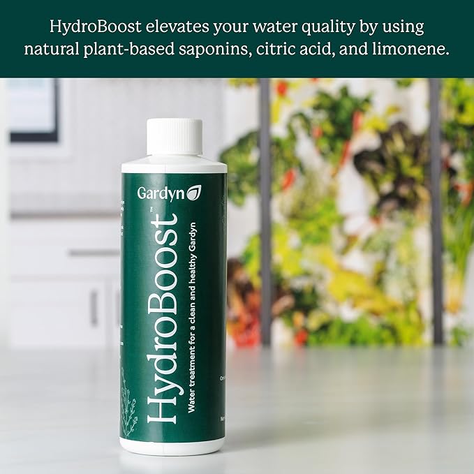 Gardyn Essential Bundle for Your Hydroponics Growing System Indoor Garden (Indoor Nursery Germination Seed Starter Tray &amp HydroBoost Plant Based Water Treatment Lowers PH &amp Balances Plant Nutr