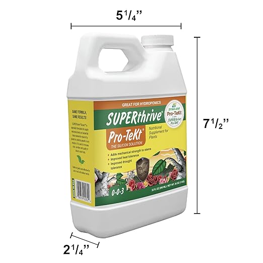SUPERthrive® Pro-Tekt® 0-0-3 Silicon Supplement for Plants 1 Quart