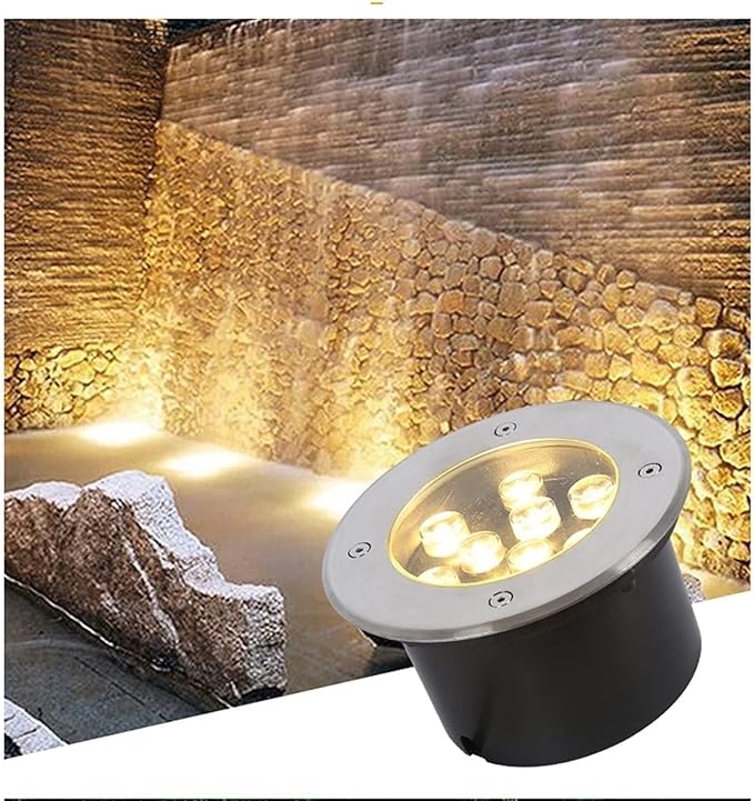 LED Ring Fountain Light - IP68 Waterproof Submersible Spotlight for Gardens and Pools DC 12V Underwater Landscape Lighting