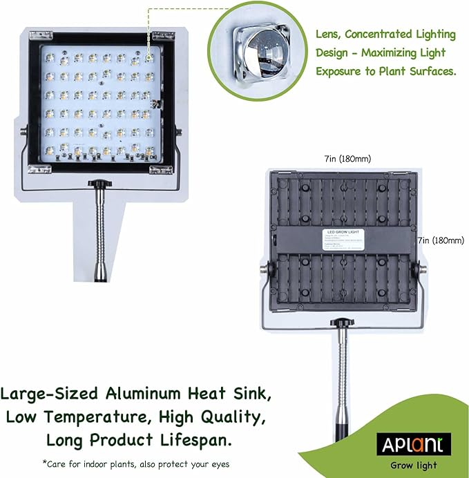 Grow Light 66 Inches Adjustable Tripod Standing Grow Lights for Indoor Plants 45W Dimmable LED Plant Light for Indoor Growing 6/12/16h Timing Floor Plant Grow Lights for Large Tall Plants