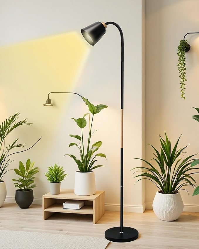 Standing Plant Grow Light LED Growing Light Full Spectrum for Indoor Plants4/8/12H Timer Flow Grow Light for Tall Large Indoor Plants