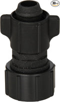 Orbit 30 Pack 1/2 Inch Universal Hose to Faucet Adapter for Drip Irrigation Tube (.620-.710)