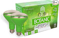 Norb NorbBOTANIC BR30 LED Grow Light – Full-Spectrum Sunlight Bulb for Indoor Plants - 14W Energy-Efficient Grow Lamp for Indoor Houseplants Herbs Seedlings &amp Tropical - E26 Base (2-Pack)