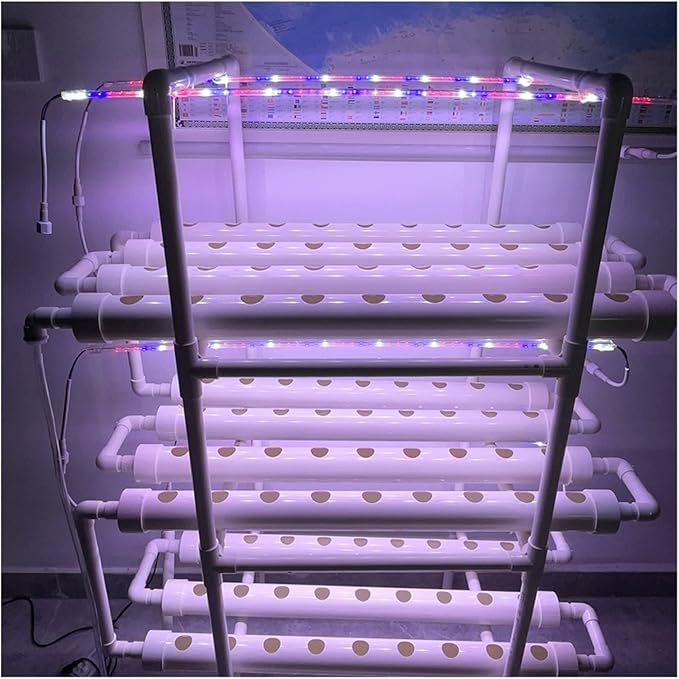 Hydroponics Growing System Smart Planter Frame with Full Spectrum LED Lights Automatic Timer Intelligent Garden ToolsHydroponic Growing Kits &amp Systems