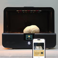 Smart Mushroom Growing Kit – Harvest in 7 Days | Grow Lion’s Mane Reishi &amp Rare Mushrooms You Can't Buy Anywhere Else | AI-Powered Humidity O2 and Lighting + Timelapse Camera | Matte Black