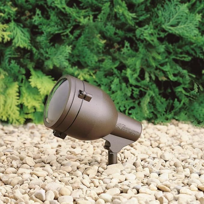 Kichler 15241AZT HID High Intensity Discharge Accent 1-Light 120V Textured Architectural Bronze