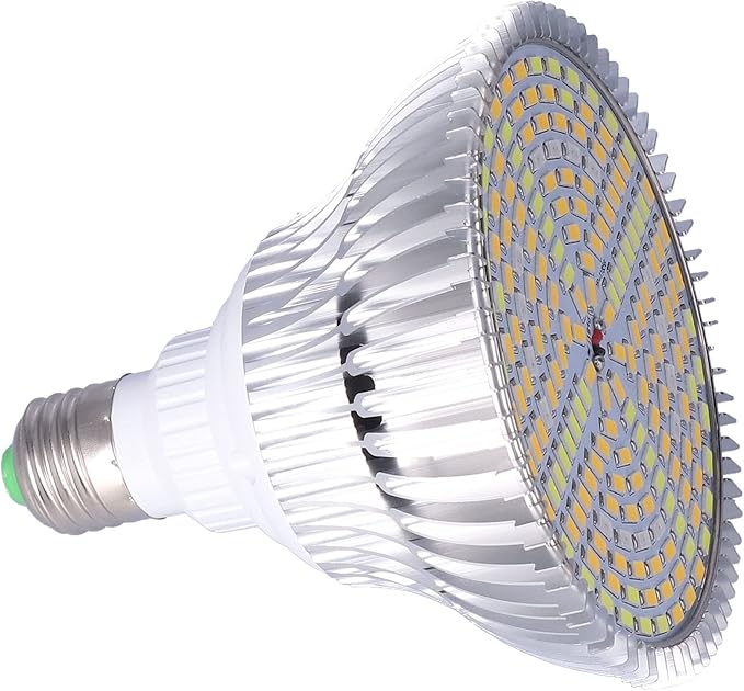 20W E27 Full Spectrum Plant Bulb 184 LED Lamp Beads High Power Grow Light Bulb AC 85V‑285V