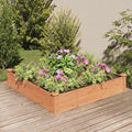 Garden Bed Solid Fir Wood &amp Non-Woven Fabric - Galvanized Steel Grid Retaining Wall for Fence Welded Wire Panel Landscape Stone for Patio Raised Bed