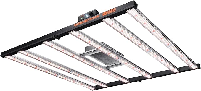 Spider Farmer G5000 Cost-Effective LED Grow Lights 480W 4X4ft Grow Tent Light Full Spectrum Dimmable Bar Style Led Growing Lamp for Indoor Plants Upgraded App Remote Control