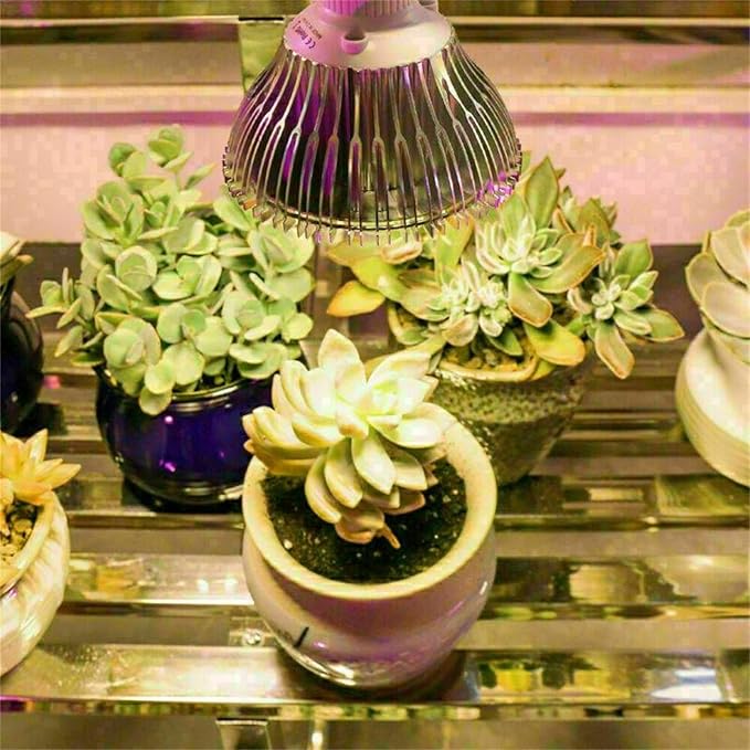 50W E27 LED Grow Light Bulb Full Spectrum Sunlike Lamp Indoor Plant Flower Bloom