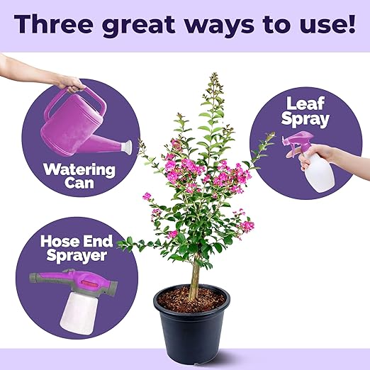 Crepe Myrtle Fertilizer Complete Liquid Crepe Myrtle TreePlant Food 32 oz (1 Quart)