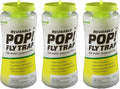 RESCUE! POP! Fly Trap – Large Reusable Fly Trap for Outdoor Use - 3 Pack
