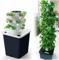 Smart Hydroponics Vertical Garden Kit - Multi-Layer Planter for 15-30 Plants with Water Pump &ampAdapter - Soilless Growing System for Home &ampIndoor Gardening-