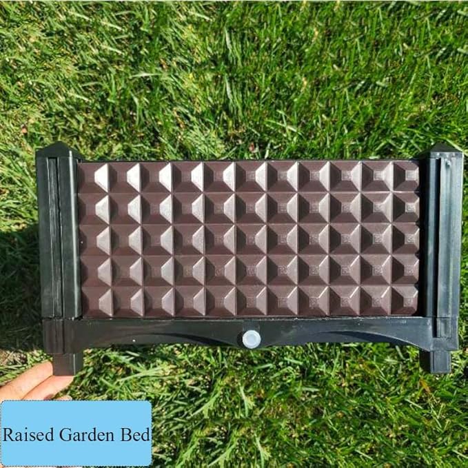 YSUEFIJO Raised Garden Bed for Vegetables Planter Box for Outdoor Plants Garden Planter Box Kit Elevated Garden Boxes Plant Pots for Vegetables Flower Herb Patio