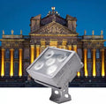 LED Flood Light - Landscape Lights Spotlight Beam Light AC 220V Outdoor Rectangle Led Spotlights Waterproof IP65 Wall Washer Light for Patio Garden Driveway(Red15W-220V)