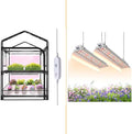 1.4FT Hanging Grow Light for Indoor Plants3-Tier Greenhosue