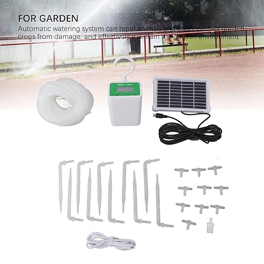 FLEXMAN Automatic Plant Waterer Set Regular Induction Water Spraying Professional Automatic Drip Irrigation Kits Automatic Plant Watering Device for Garden Yard