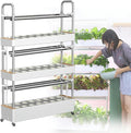 Hydroponic Plants3 Floors Hydroponics TowerPlant Vertical Hydroponics48/64 /90/120 Planting Spaces Vegetables Hydroponic Grow Kitfor Home Office G