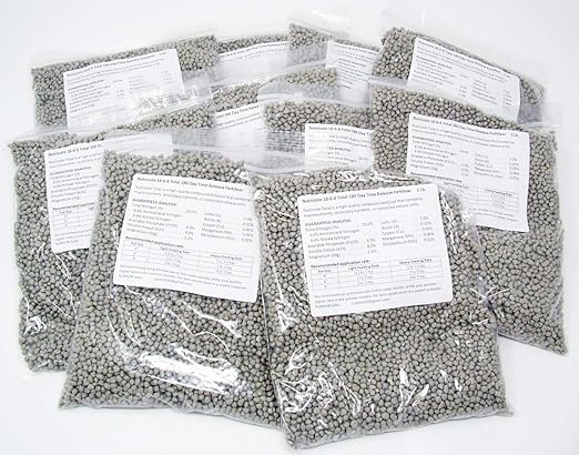 Nutricote. Timed Release Fertilizer. 18-6-8 180 Day. 10 Pounds. Orchids Plants