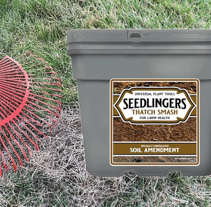 Seedlingers Thatch Smash Turf Food 40 Pound Granular