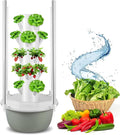 Stackable Plant Tower Hydroponic Growing Systems for Indoor Herbs Fruits and Vegetables Hydro Culture Tower Garden with Hydrating Pump Controller C(36Pots)
