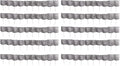 100PCS Stainless Steel Fertilizer Mesh Basket | Column Shape Nutrition Box for Garden/Nursery/Farm | Slow - Release Plant Food Container | Tip Head Design for Easy Insertion (S M L XL XXL)