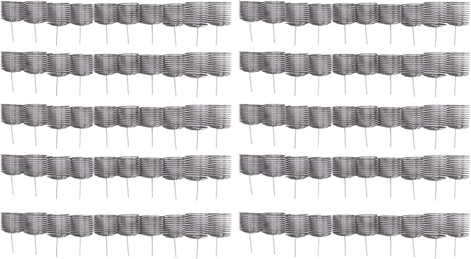 100PCS Stainless Steel Fertilizer Mesh Basket Set for Garden Nursery Easy to Use Tools for Controlled FertilizationL]