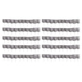 Garden Fertilizer Mesh Baskets Set100PCS Fertilizer Mesh Basket Column Shape Stainless Steel Nutrition Box Tools for Garden Nursery (6x6cm / 2.4x2.4in)