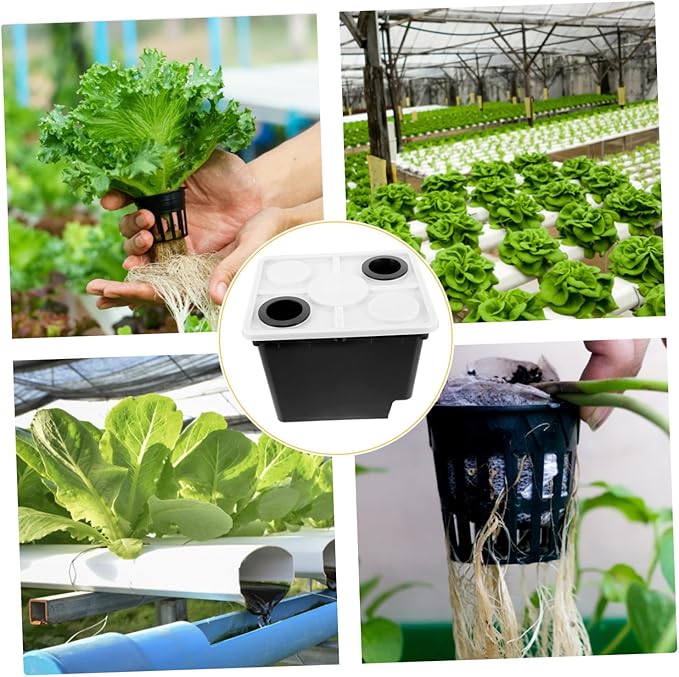 BESPORTBLE Hydroponic Planting Bucket for Garden Self Watering Greenhouse Vegetables Fruit Flower Pot