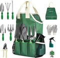 11-Piece Gardening Tool Set Heavy Duty Stainless Steel Garden Tool Set with Handbag Gardening Hand Tools for Adults and Kids