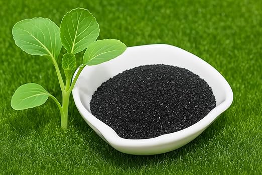 American HUMA 2.2 Pound Soluble Potassium Humate and Humic Acid Natural Fertilizer Powder - Potassium Humates - Natural Humus