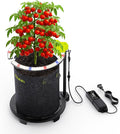 Saturn240 24W Under Canopy LED Grow Light Full Spectrum Grow Lights for Indoor Plant Seeding/Veg/Bloom Adjustable Height 12''-22'' 3-in-1 Controller Plant Light for 2x2ft Indoor Growing