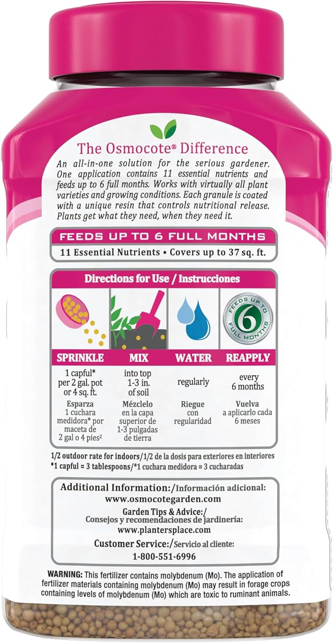 Osmocote Smart-Release Plant Food Plus Outdoor &amp Indoor 1 lb. (Pack of 12)