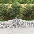 Arched Gabion BasketGreenhouse PlanterDecorative Patio PlantersPatio Raised BedsVegetable PlantersHerb Plantersfor Deep-rooted vegetablesFlowers78.7x19.7x15.7/23.6 Galvanized Iron