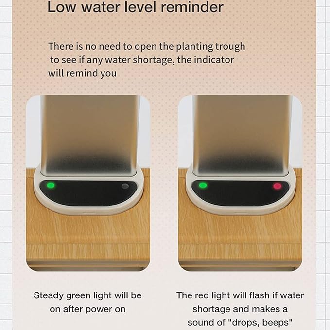 Hydroponics Growing System Hydroponics Indoor Plant Lights perature and Water Level Reminders Indoor Growing Kit Great for Growing Small Plants