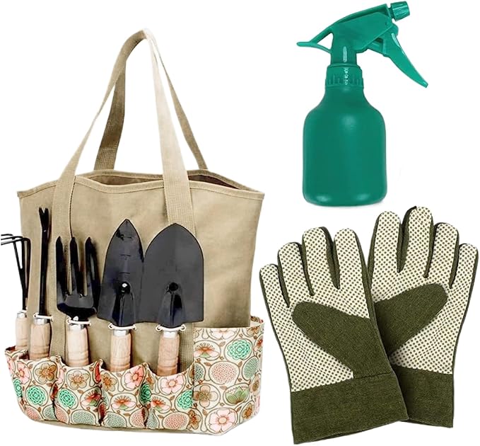 Garden Tools Set Outdoor – Yard Planting Supplies Plant Gardeners Beginners Mom Grandpa Grandma Men Women Family | Gardeners Beginners Mom Grandpa Grandma Men Women Family Friends