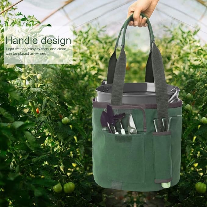 Garden Tool Bag Heavy Duty Garden Plant Tool Set Multi Function Organizer Bag Garden Tool Organizer for Women &amp Men for Garden Tools and Accessories