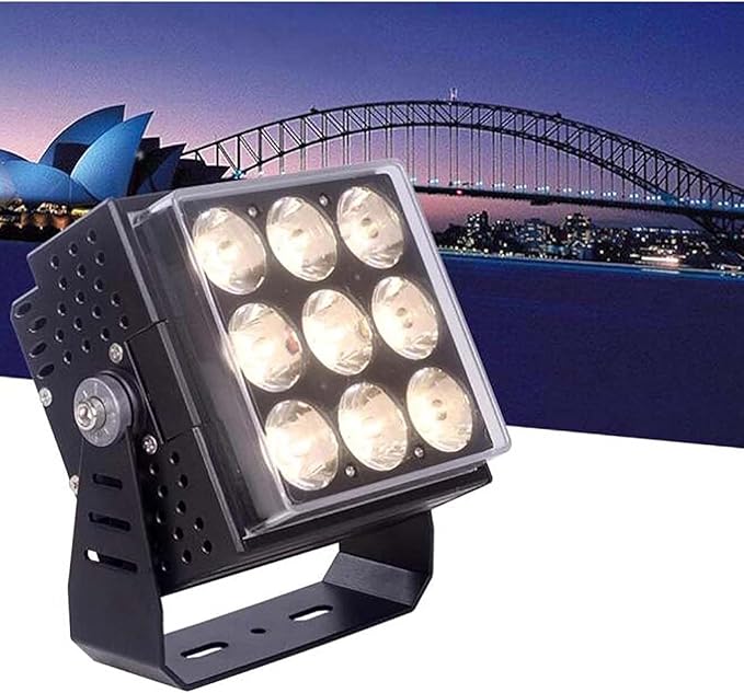 Ground Landscape Lights - AC85-265VAdjustable Angle Floor Lamp Spotlight Beam Light Outdoor IP67 Waterproof Long-Range Spotlight Garden Courtyard Underground Light(Warm White240w)